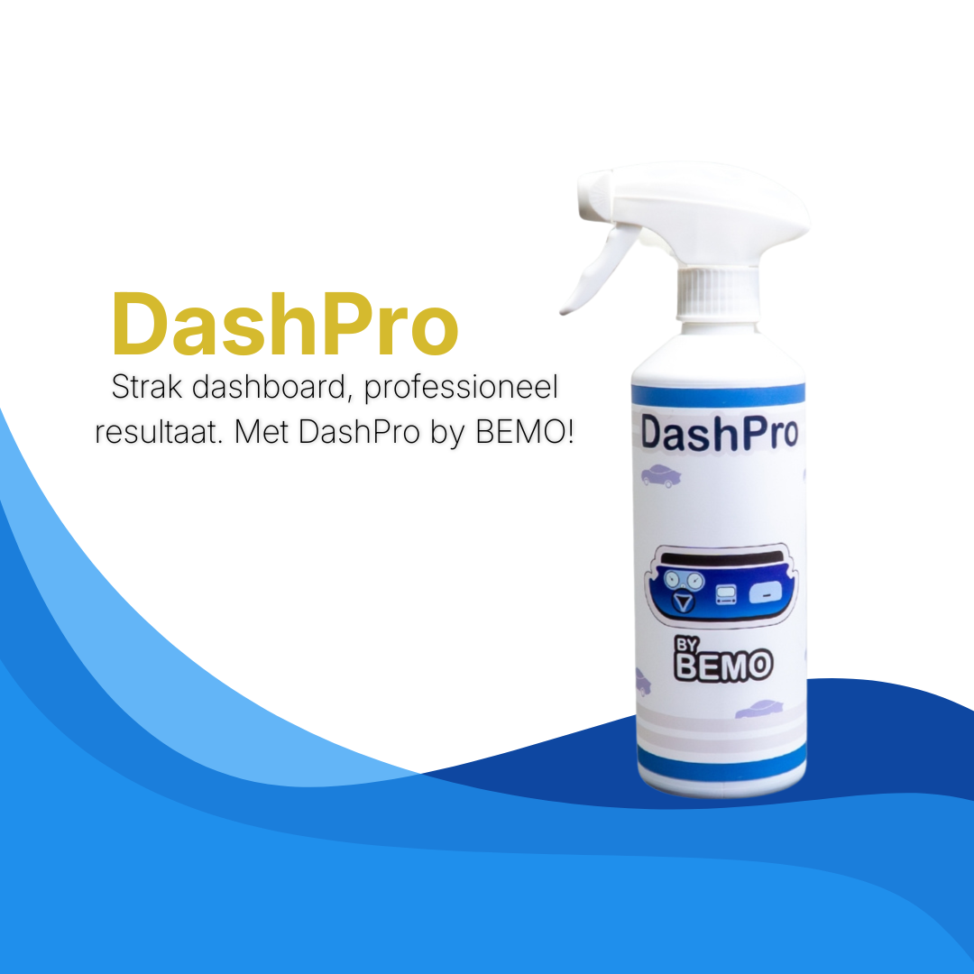 BEMO DashPro Auto Dashboardreiniger – Reinigt & Verzorgt Dashboard en Bedieningspanelen (500 ml spray)