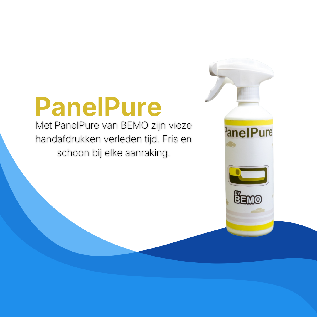 BEMO PanelPure Auto Panelenreiniger – Reinigt Dashboard, Deurpanelen & Kunststof Interieur (500 ml spray)