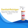 BEMO Sanitair Reiniger – Krachtige Badkamerreiniger voor Kalk, Zeepresten & Vuil (500 ml spray)
